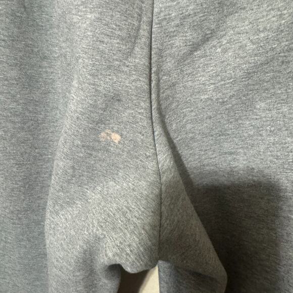 Xios Active Pants Mens XXL Gray Sweatpants Thick Fleece Wide Leg Baggy - Picture 5 of 7